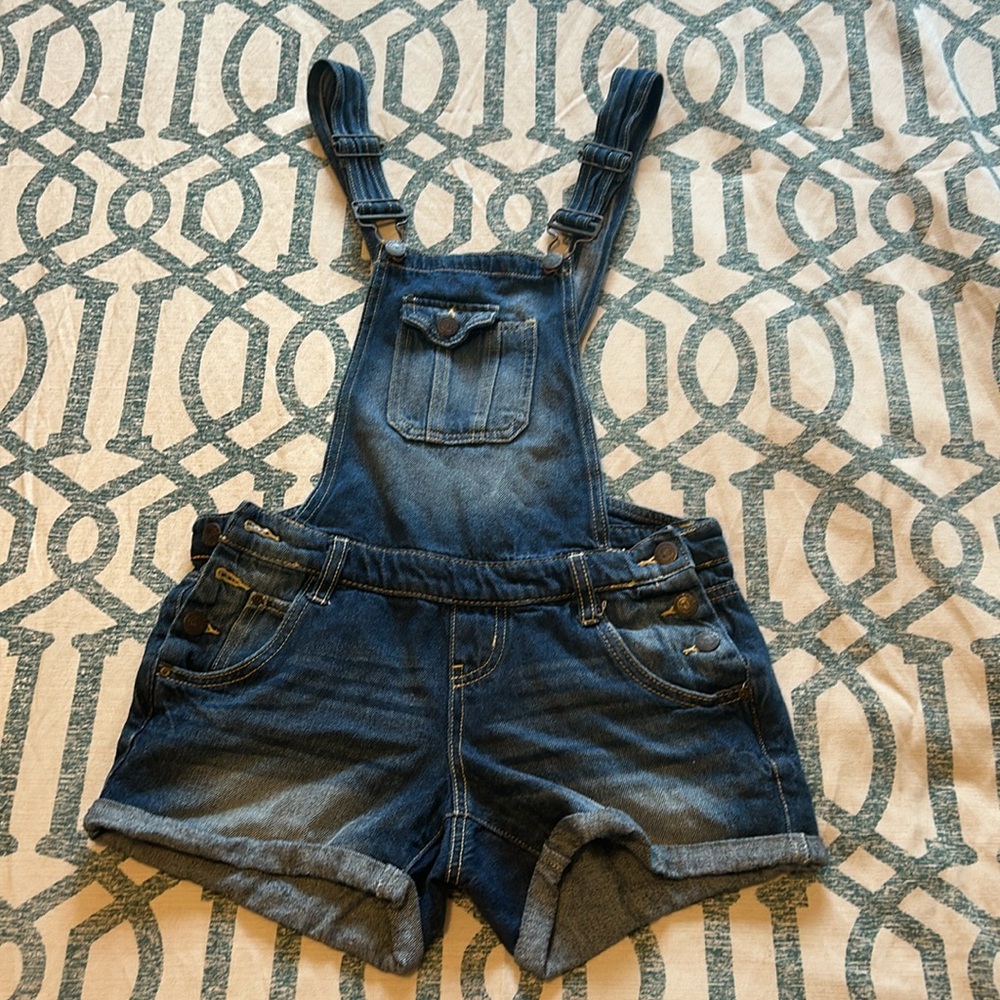 LEI denim overall shorts 100% cotton